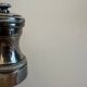 Peugeot pepper shaker in silver metal