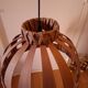 Scandinavian wooden slat suspension
