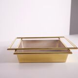 centerpiece, potpourri or golden brass planter