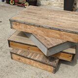 Set of 4 old school platforms circa 1930