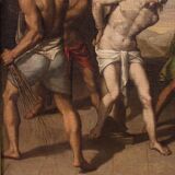 17th century Italian painting, Flagellation of Christ