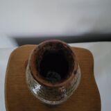 Pyrite sandstone vase