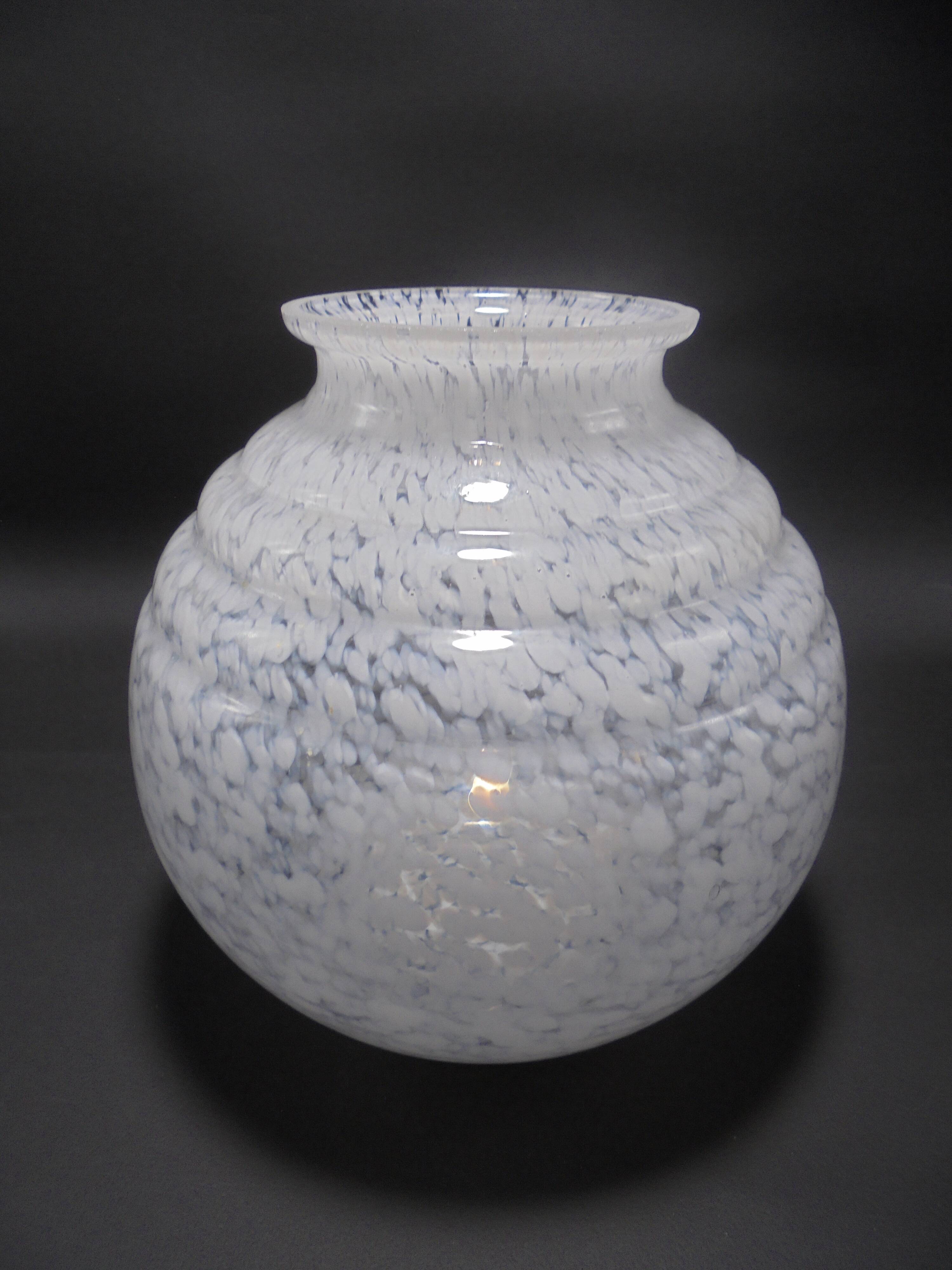 Clichy glass vase
