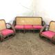 Bamboo bench and chairs