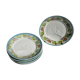 6 Digoin-Sarreguemines old artichaud plates