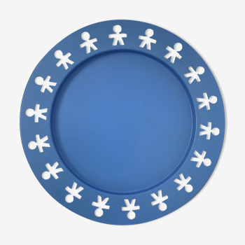 Top Alessi girotondo diameter 40cm epoxy blue
