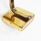 Pair of brass and glass wall lamps by Carl Fagerlund for Orrefors