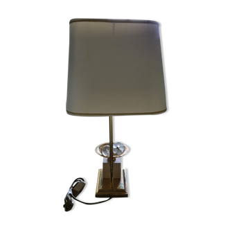 Massive art vintage bedside lamp