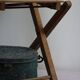Folding wooden children's chair