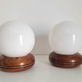 Paire de lampes de chevet