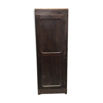 Bonnetière armoire parisienne vintage une porte en bois