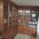 Old pharmacy furniture at an angle