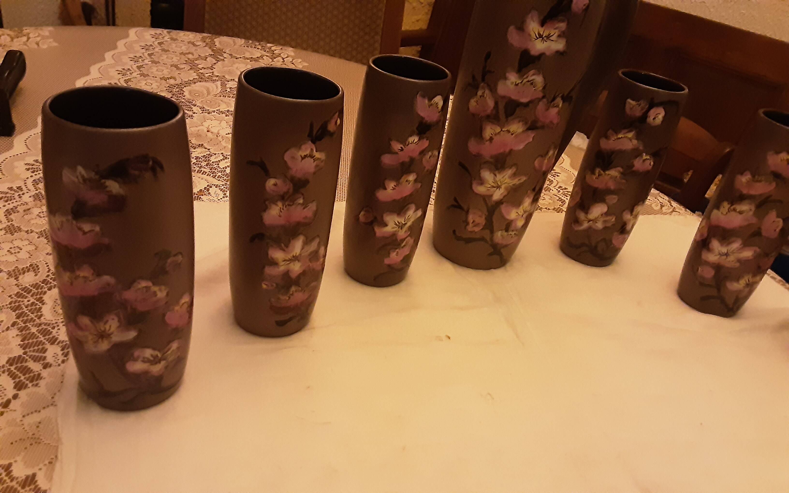 Service a ceramic orangeade Vallauris Masarra Maby Jo's