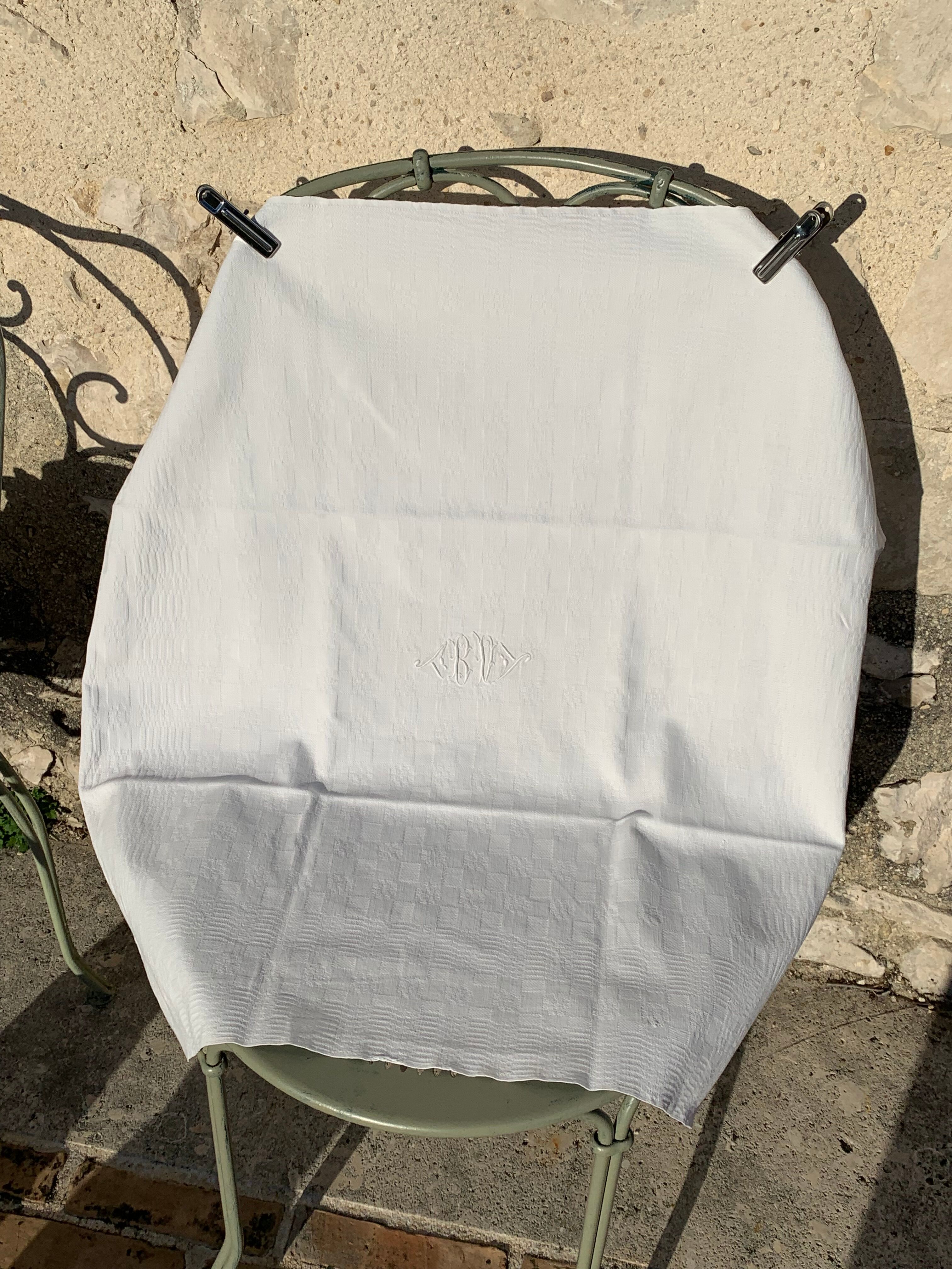 Towel(s) / Antique cloth(s) embroidered BV