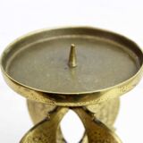 Bronze candlestick by Guiseppe Gallo 1960