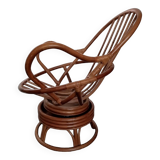 Rattan armchair