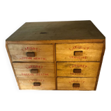 Meuble de métier à tiroirs