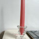 Bougeoir en verre