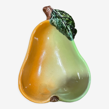 Bowl cup in the shape of vintage pear fruit