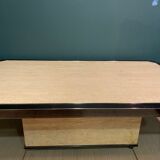 Fedam travertine coffee table