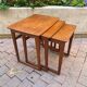Table gigogne teck scandinave 1970