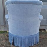 Napoleon III tufted armchair