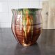 Cache-pot en céramique vernissée style provençal