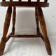 4 chaises western de saloon vintage 1970-1980