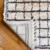 Berber carpet echequier 245 X 158 cm