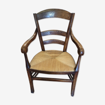 Fauteuil louis philippe pailler ancien