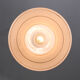 Mid-century Glass & Brass Pendant Lamp