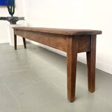 1950s pine farmhouse bench