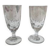Verres à absinthe