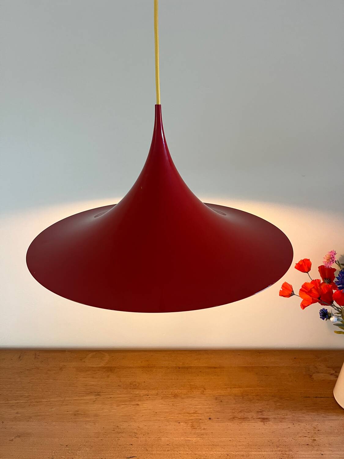 Vintage Semi pendel (47cm) - Fog & Mørup - Danish design lamp