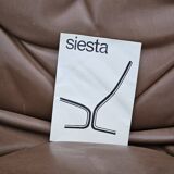 1970’s, Norwegian design, "Siesta" lounge chair by Ingmar Relling, leather, bentwood.