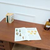 Vintage Scandinavian teak desk