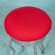 Vintage 90s Ikea zigzag space age stool
