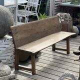 Wooden bench