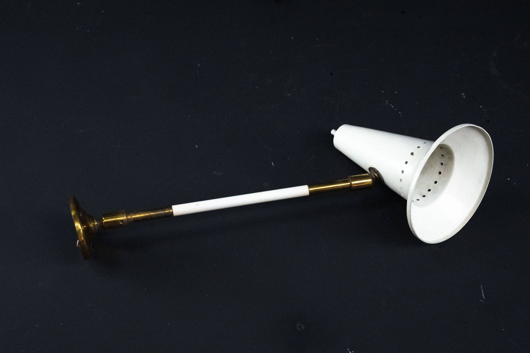 Mid-Century orientable wall lamp by Stilux Milano, Italy, 1950s.