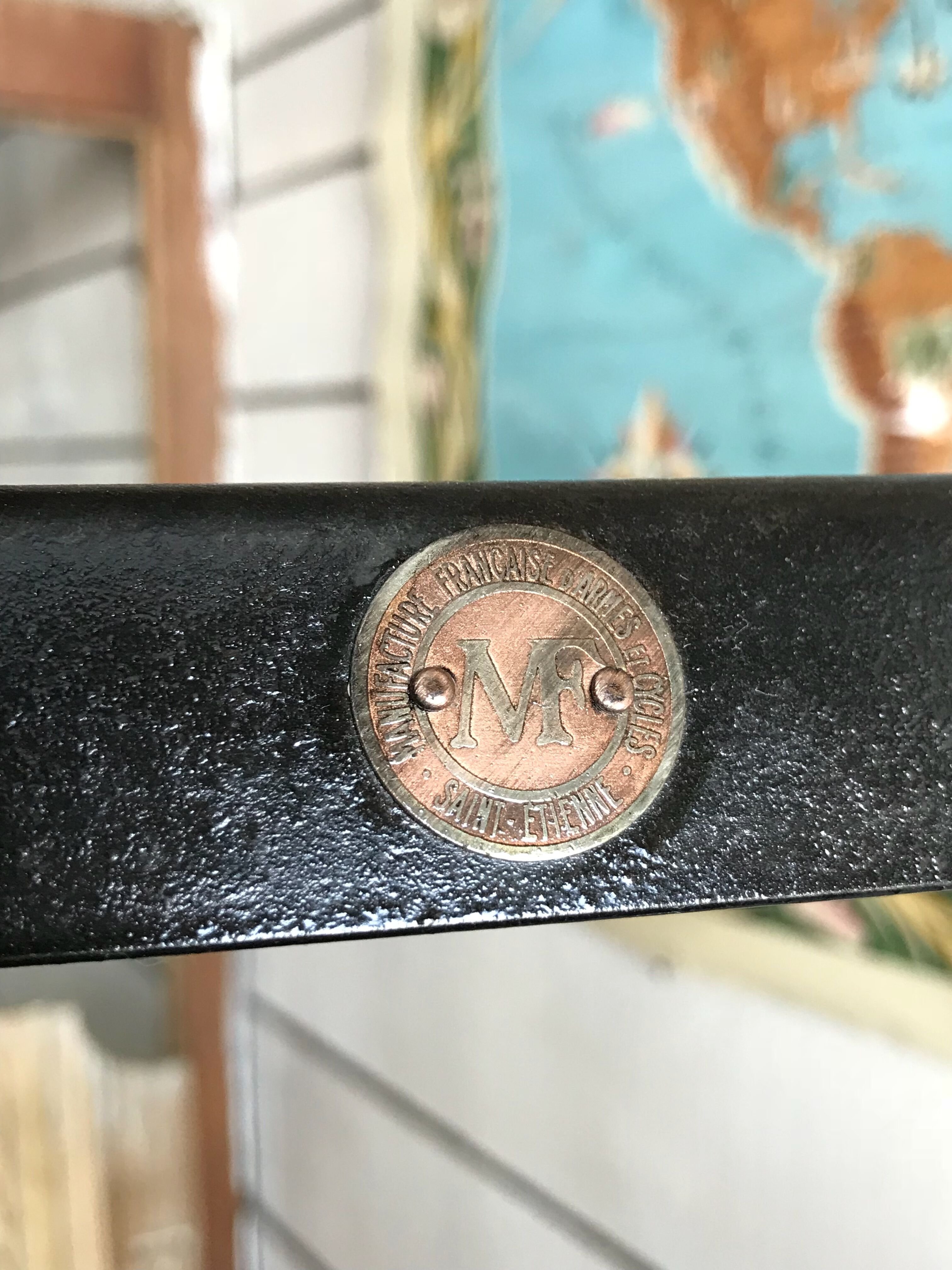 Ladder metal old manufrance