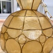 Suspension en nacre « Champagne »