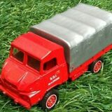 Miniature Car Firefighter (1973) Truck Simca Unic S.U.M.B 4X4 Solido