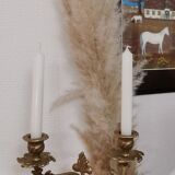 Ancien chandelier en laiton massif