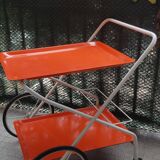 DESSERTE , VINTAGE YEAR 70'S ROULANT TABLE