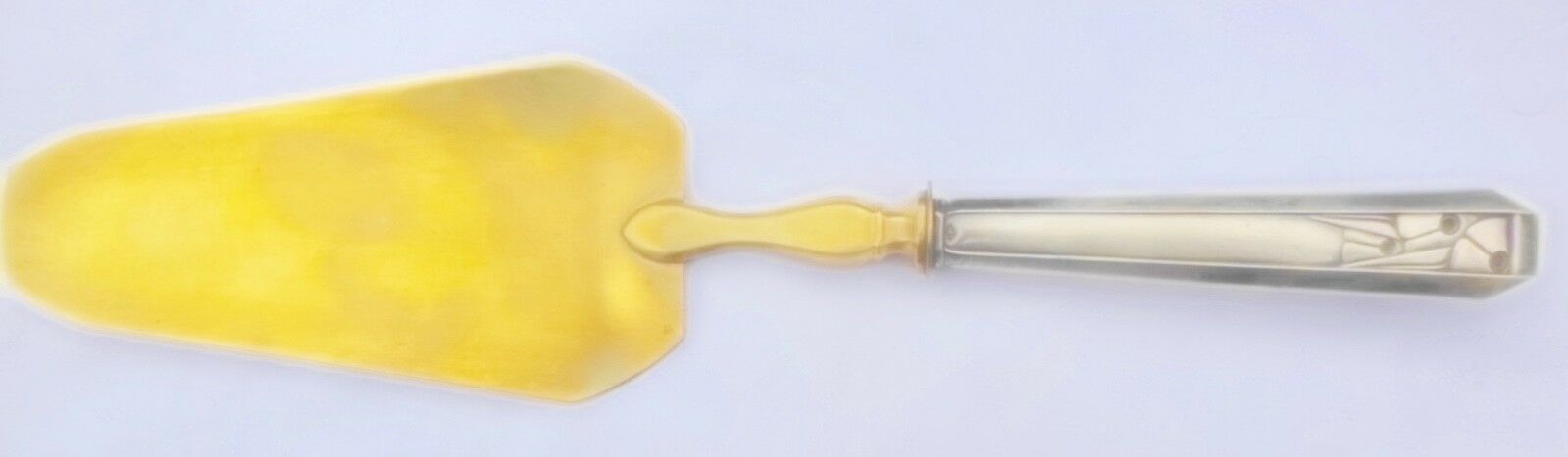 Pie shovel / cake, art deco - sterling silver - neck neck original box