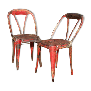 Chaises par Joseph Mathieu pour