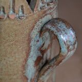 Stoneware photophore "the Cyclades" 1970s