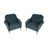 Set of armchairs by Fritz Hansen from the 1960s