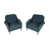 Set of armchairs by Fritz Hansen from the 1960s