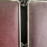 Art Deco triptych mirror, for table or wall mounting, 1900